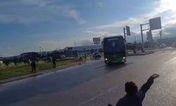 Çorum’a Yakışmadı! Bodrum FK Otobüsüne Taşlı Saldırı