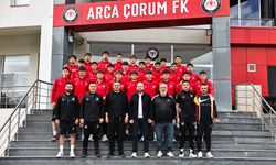 Arca Çorum Fk U17, Zorlu Göztepe Sınavı Öncesi Ankara’ya Uğurlandı