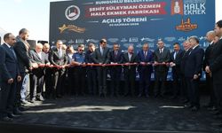 Halk Ekmek Fabrikası Törenle Açıldı