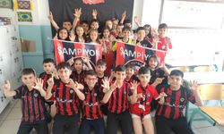 Çorum FK Coşkusu Okullara Taştı: Minik Taraftarlar Şampiyonluğu Kutladı