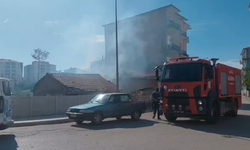 Metruk Ev Alevlere Teslim Oldu
