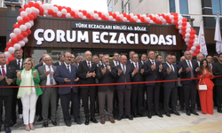 Çorum Eczacılar Odası Yeni Hizmet Binasını Törenle Açtı