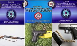 Çorum'da Bir Haftalık Asayiş Bilançosu Açıklandı, İşte Ele Geçirilenler!