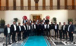 Çorumlu Muhtarlardan TBMM’de Ziyaret Trafiği