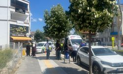 Karşıya Geçmek İsterken Motosiklet Çarptı