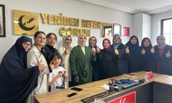 Yeniden Refah Partisi Çorum İl Kadın Kolları’nda Görev Değişimi