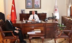 Vali Çalgan, İşkur İl Müdürü Saraçoğlu’nu Kabul Etti
