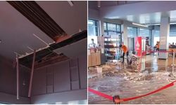 Çorum'da Korku Dolu Anlar! Ünlü Restoranın Çatısı Çöktü