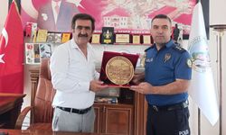 Başkan Aylar, Emniyet Amiri Sinan Döner‘e Veda Etti