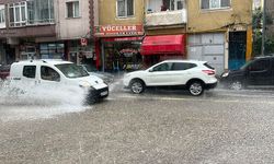Çorum’u Şiddetli Sağanak Vurdu