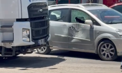 Su Tankeri Otomobille Çarpıştı