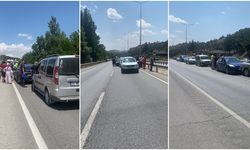 Çorum'da 6 Araç Birbirine Girdi!