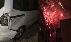 Festivalde Atılan Havai Fişek Otomobile Zarar Verdi