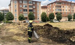 Arsada Çıkan Yangın Korkuttu