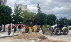 Gazi Caddesi'nde Altyapı Çalışmaları Devam Ediyor