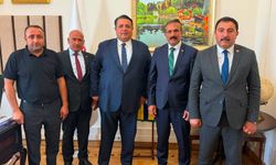 Uğurludağ Heyetinden Milletvekili Oğuzhan Kaya'ya Ziyaret