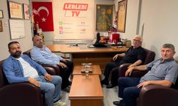 Saadet Partisi'nden Leblebi Tv'ye Basın Bayramı Ziyareti