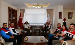 Taş, Kaymakam Tokur’a İlçedeki Tarım Çalışmalarını Anlattı