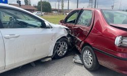 Eski İskilip Kavşağı'nda Kaza: 1 Yaralı