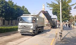 Gazi Caddesi Trafiğe Kapandı Çalışmalar Başladı