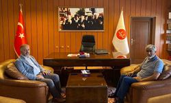 Müftü Yıldırım, Vakıflar Bölge Müdürünü Misafir Etti