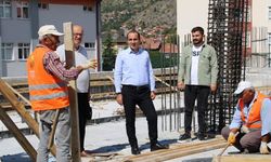 Kapalı Spor Salonu Ve Yüzme Havuzu İnşaatında İnceleme