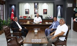 Başkan Gelgör, Özkubat ve Kaya’yı Ağırladı