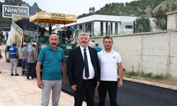 Gelgör Organizedeki Asfalt Çalışmalarını inceledi