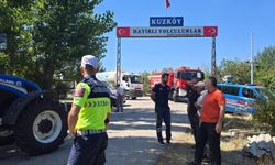 Kuzköy’de Yangın Tüm Ekipler Teyakkuzda