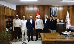 Arca Çorum FK Yönetiminden Defterdar Erkan Ciğer'e Ziyaret