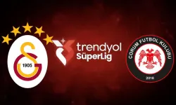 Geri Sayım Başladı! Çorum FK- Galatasaray: Muhtemel 11'ler