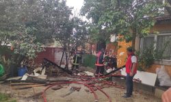 Müstakil Evde Çıkan Yangın Korkuttu