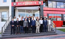 Çorum Protokolünden Arca Çorum FK’ya Ziyaret