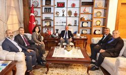 Vali Çalgan, Mecitözü Heyetini Konuk Etti