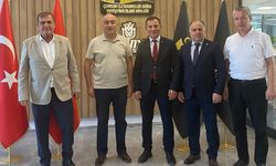 Hayvancılık Genel Müdürü Çelik, DSYB Başkanı Yılmaz Kaya’yı Ziyaret Etti