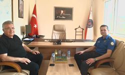 Başkan Cebeci’den Yeni İlçe Amirine Ziyaret