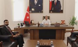 İlçe Müftüsünden Kaymakama Ziyaret