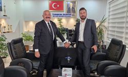 Başkan İsbir’den Hak-İş İl Başkanı Mustafa Şahin’e "Hayırlı Olsun" Ziyareti