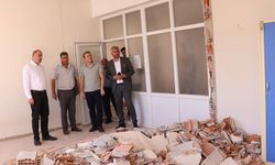 Çalışmaları Devam Eden Öğretmenevinde İnceleme