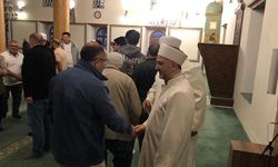 Müftü Yıldırım Ulu Camii’nde Sabah Namazı’nda Cemaatle Buluştu