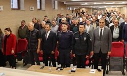 Alaca'da Muhtarlar Toplantısı Yapıldı