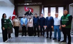 Yeşilay Çorum Şubesinden Milli Eğitim Müdürü Çağlar’a Ziyaret