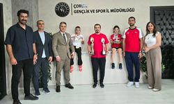 Şampiyonaya Katılacak Pentatloncular Spor Müdürünü Ziyaret Etti