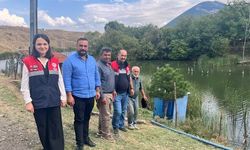 Dodurga Kuyucak Köyü Göleti’ne Yavru Balık Salındı