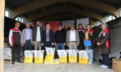 Üreticilere konola tohumu dağıtıldı