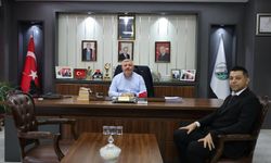 Başkan Gelgör, yeni atanan Orman İşletme Müdürü Cengiz Duman’ı kabul etti