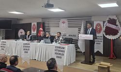 Çorum Veteriner Hekimler Odası’nda Fatih Şerbetci güven tazeledi