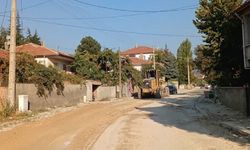 Ortaköy’de Hastane Yolu Asfaltlaniyor