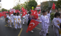 Çorum’da Öğrencilerden Coşkulu Kortej!
