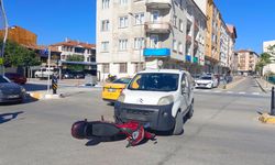 Genç Motosikletli Ölümden Döndü